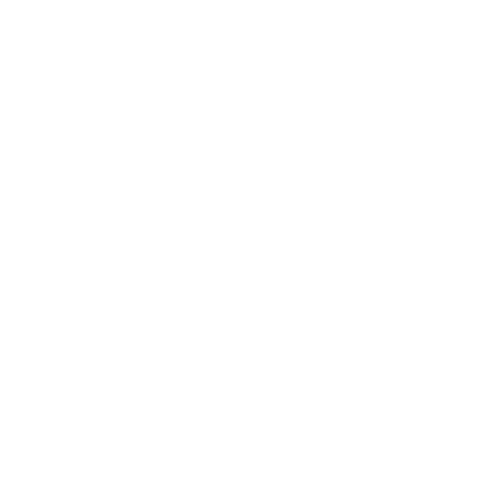 The image shows a white icon featuring a stylized black tooth with an open mouth, set against a solid background.